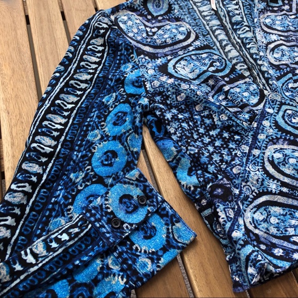 Free People Wild And Free Smocked Long Sleeve - Picture 5 of 8